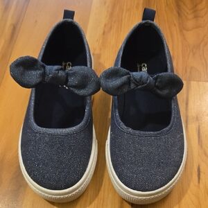 Carter's Navy Dress Shoes with Bow